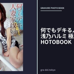 何でもデキる人妻家政婦 浅乃ハルミ 極上グラビアPHOTOBOOK