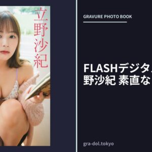 FLASHデジタル写真集 立野沙紀 素直な自分