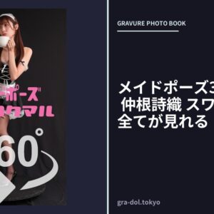 メイドポーズ360° No.009 仲根詩織 スワイプすれば全てが見れる！